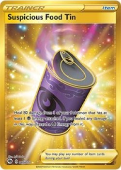 Suspicious Food Tin  80/73 - Holo