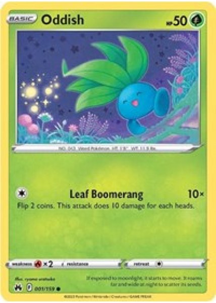 Oddish 001/159 - Reverse Holo