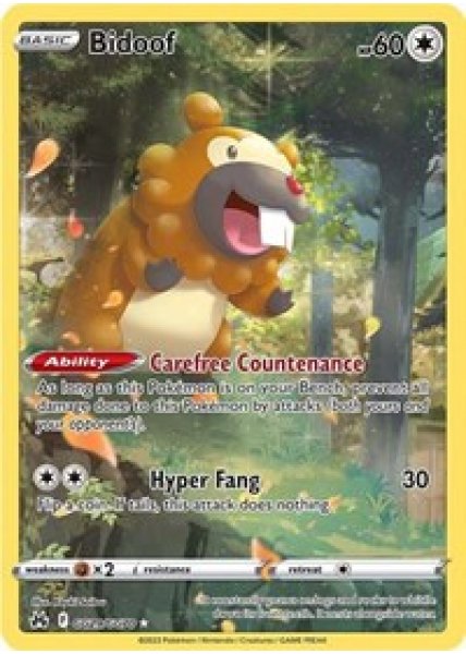 Bidoof GG29/GG70 - Holo