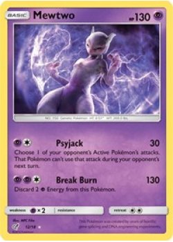 Mewtwo 12 - Holo