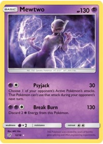 Mewtwo 12 - Holo