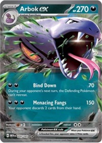 Arbok ex - 024/165 - Holofoil