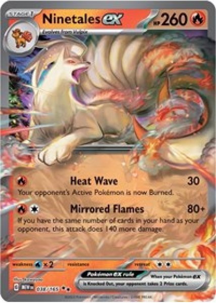 Ninetales ex - 038/165 - Holofoil