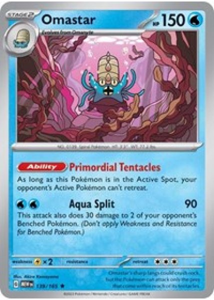 Omastar 139/165 - Holofoil