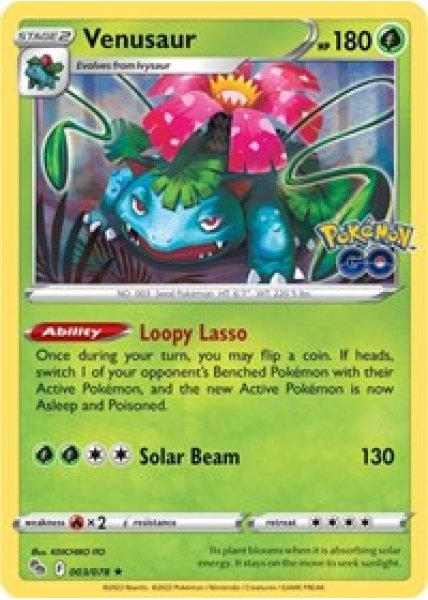 Venusaur 003/078 - Reverse Holo