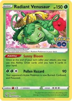 Radiant Venusaur 004/078 - Holo