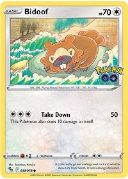 Bidoof 059/078