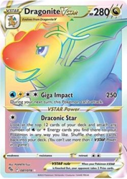 Dragonite VSTAR  081/078 - Holo