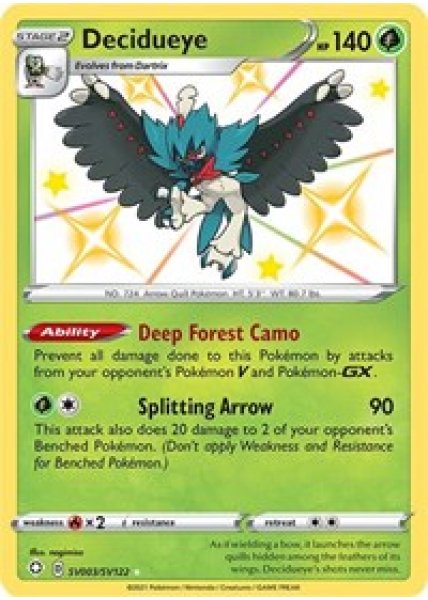 Decidueye SV003/SV122 - Holo