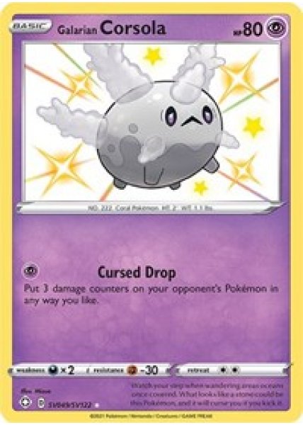 Galarian Corsola SV049/SV122 - Holo