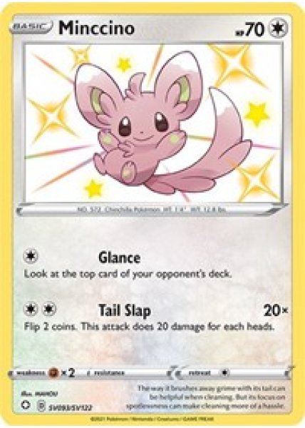 Minccino  SV093/SV122 - Holo