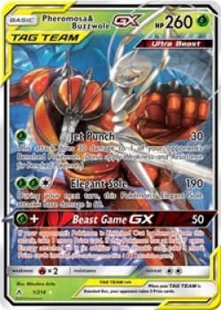 Pheromosa& Buzzwole GX 1/214 