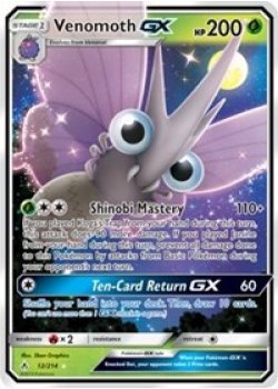 Venomoth GX 12/214 - Holo