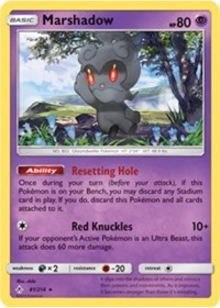 Marshadow 81/214 - Reverse Holo