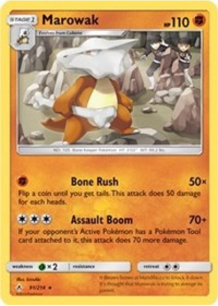 Marowak 91/214 - Reverse Holo