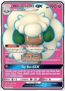 Whimsicott GX  206/214 - Holo