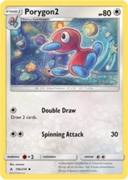 Porygon2 156/214 - Reverse Holo