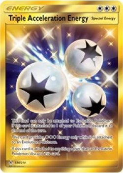 Triple Acceleration Energy  234/214 - Holo