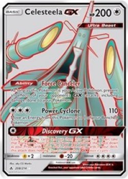 Celesteela GX  208/214 - Holo