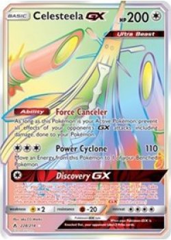 Celesteela GX  228/214 - Holo