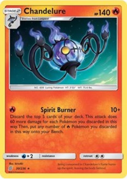 Chandelure 30/236 - Reverse Holo