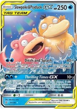 Slowpoke & Psyduck GX 35/236 - Holo