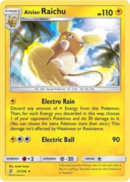 Alolan Raichu 57/236 - Reverse Holo