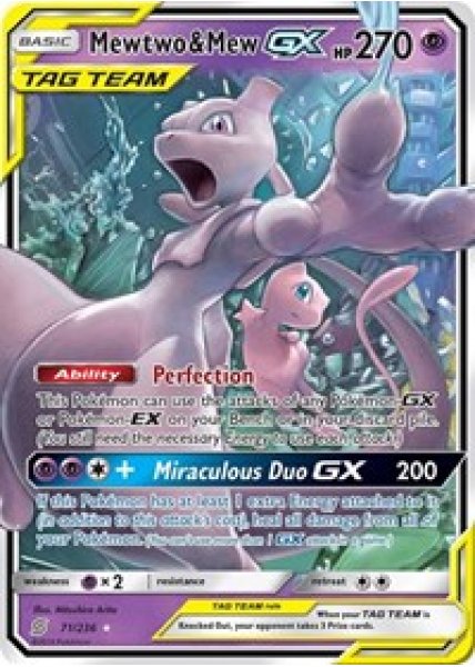 Mewtwo & Mew GX 71/236 - Holo