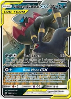 Umbreon & Darkrai GX 125/236 - Holo