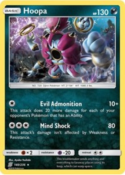 Hoopa 140/236 - Reverse Holo