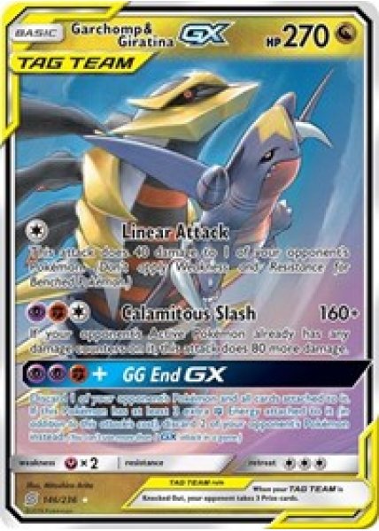 Garchomp & Giratina GX 146/236 - Holo