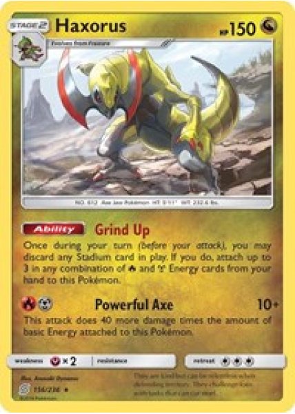 Haxorus 156/236 - Reverse Holo