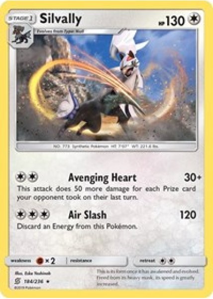 Silvally 184/236 - Holo