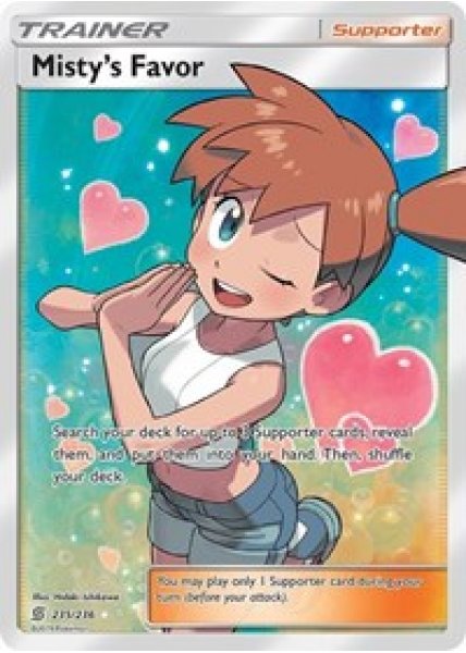 Misty's Favor  235/236 - Holo