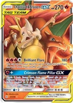 Charizard & Braixen GX 22/236 - Holo