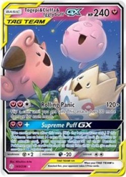 Togepi & Cleffa & Igglybuff GX 143/236 - Holo