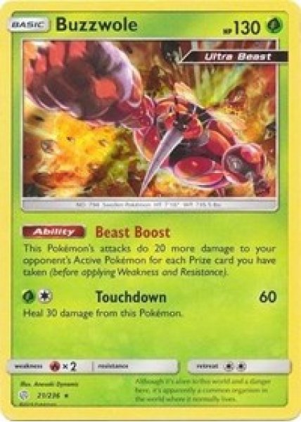 Buzzwole 21/236 - Holo