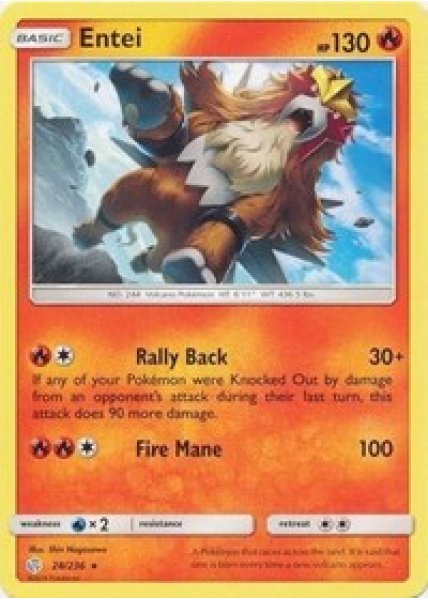 Entei 28/236/ - Reverse Holo