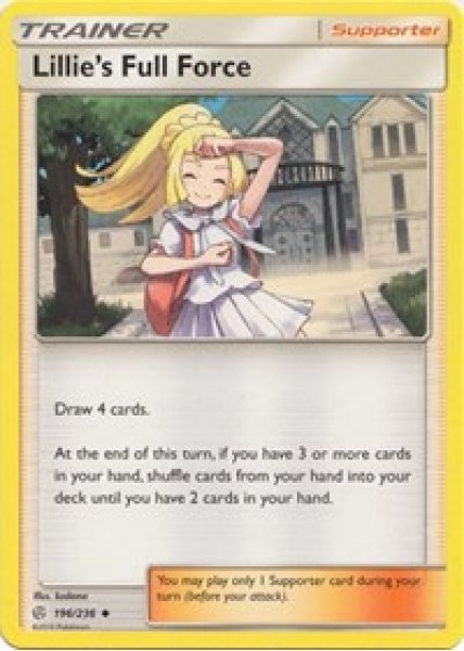 Lillie's Full Force 196/236/ - Reverse Holo