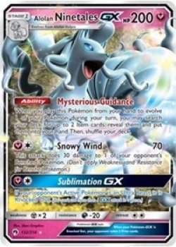 Alolan Ninetales GX 132/214 - Holo