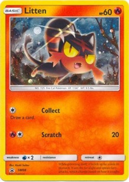 Litten - SM08 - Holo