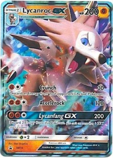 Lycanroc GX - SM14 - Holo