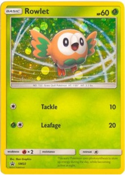 Rowlet - SM22 - Holo