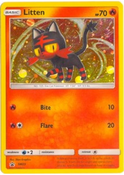 Litten - SM23 - Holo