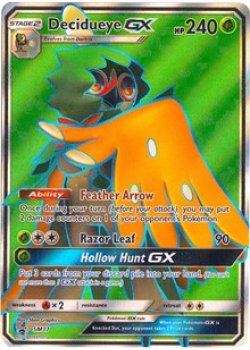 Decidueye GX - SM37 - Holo