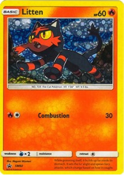 Litten - SM02  - Holo