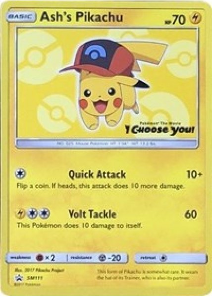 Ash's Pikachu - SM111 