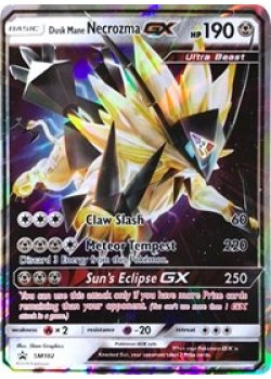 Dusk Mane Necrozma GX - SM102 - Holo