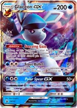 Glaceon GX - SM147 - Holo