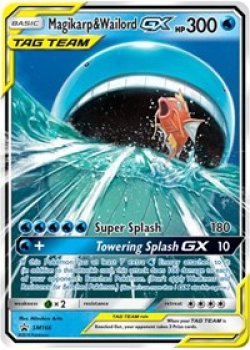 Magikarp & Wailord GX - Holo